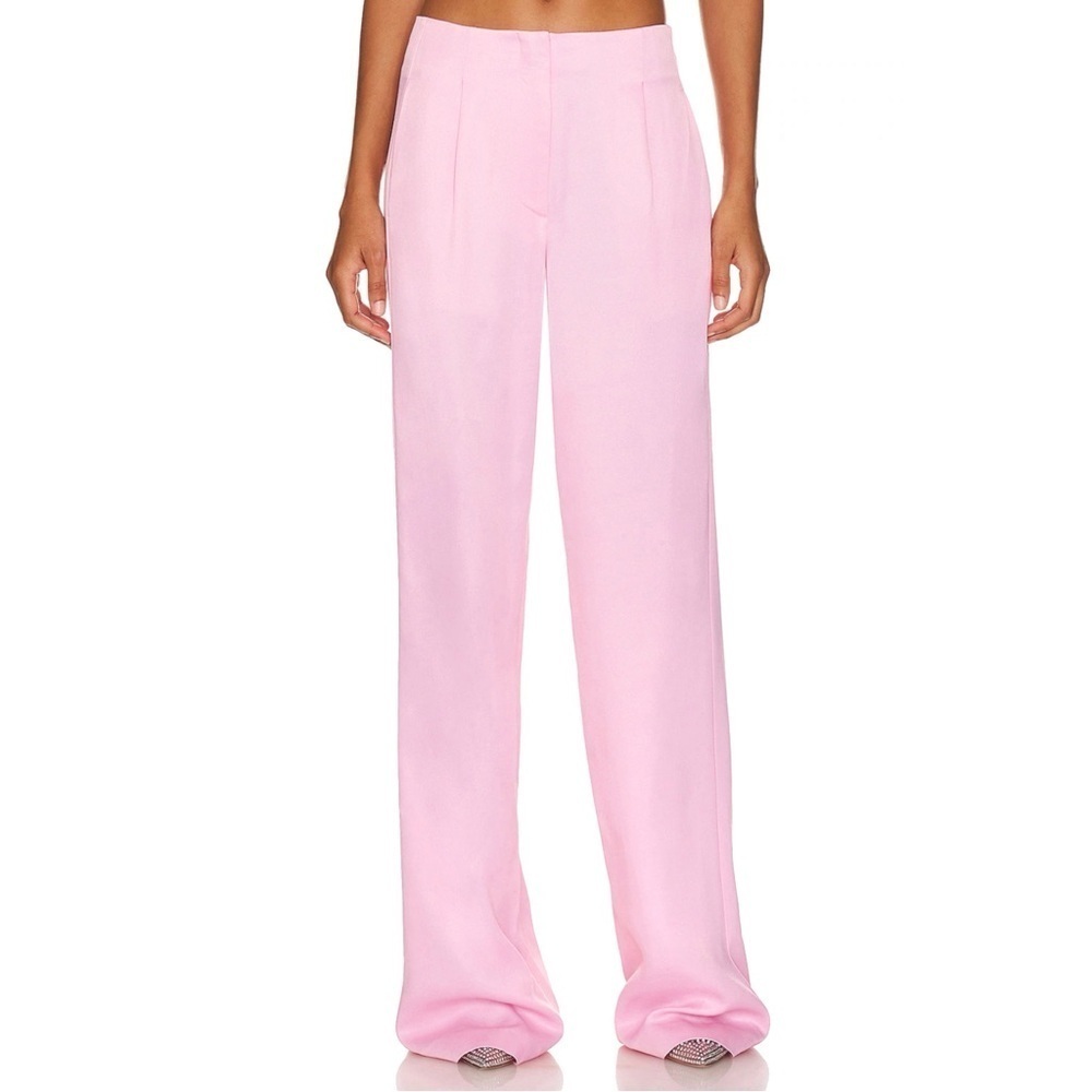 MSGM Wide Leg Pant in Pink Size 40